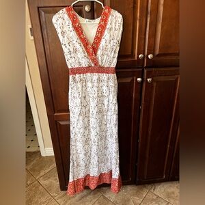 Sleeveless V-Neck Maxi Sundress (perfect for taller girls!)